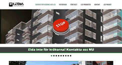 Desktop Screenshot of ledia.se